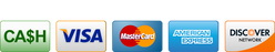 Credit Cards We Accept